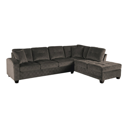 8367CH*3 - (3)3-Piece Reversible Sectional with Ottoman