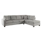 8367TP*3 - (3)3-Piece Reversible Sectional with Ottoman