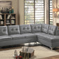 8378GRY* - (2)2-Piece Sectional with Right Chaise