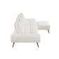 8400BEG*22LRC - (2)2-Piece Sectional with Right Chaise and Dual-position Backs for Adjustable Seat Depth
