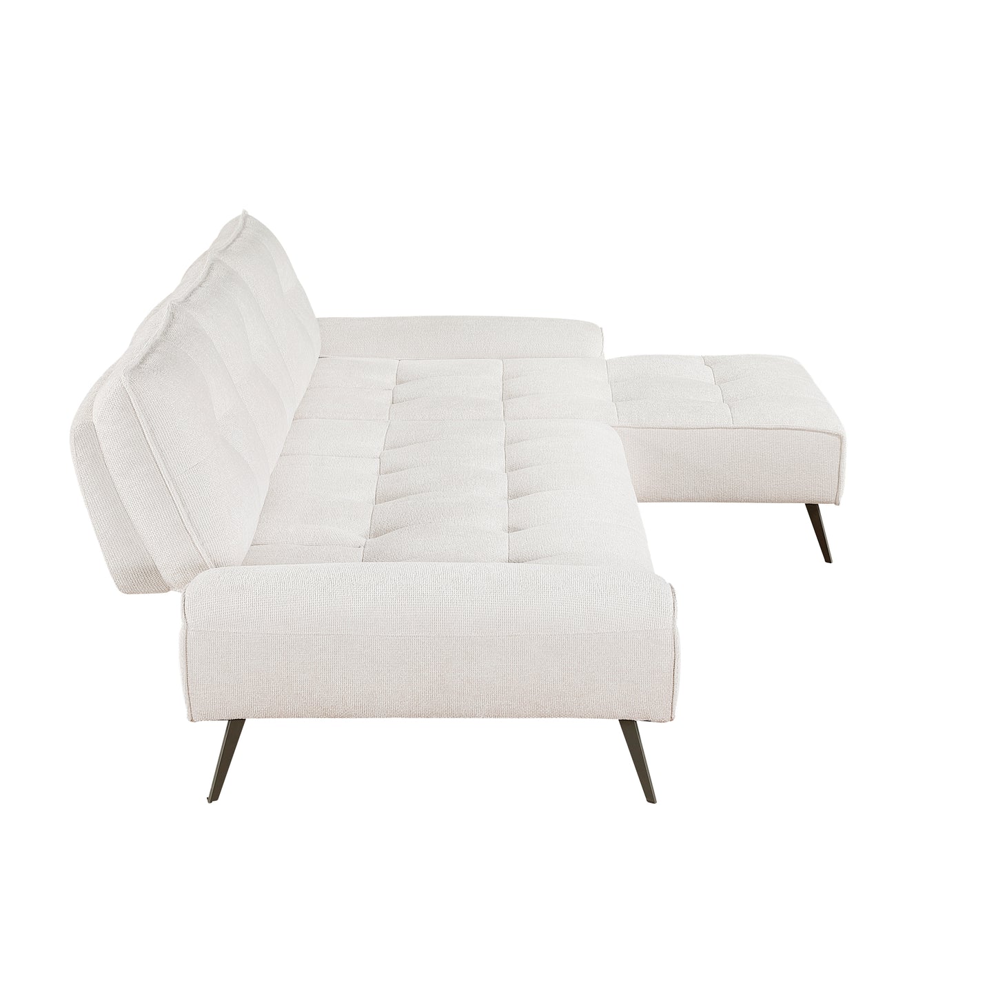 8400BEG*22LRC - (2)2-Piece Sectional with Right Chaise and Dual-position Backs for Adjustable Seat Depth