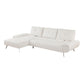 8400BEG*2LC2R - (2)2-Piece Sectional with Left Chaise and Dual-position Backs for Adjustable Seat Depth