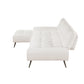 8400BEG*2LC2R - (2)2-Piece Sectional with Left Chaise and Dual-position Backs for Adjustable Seat Depth