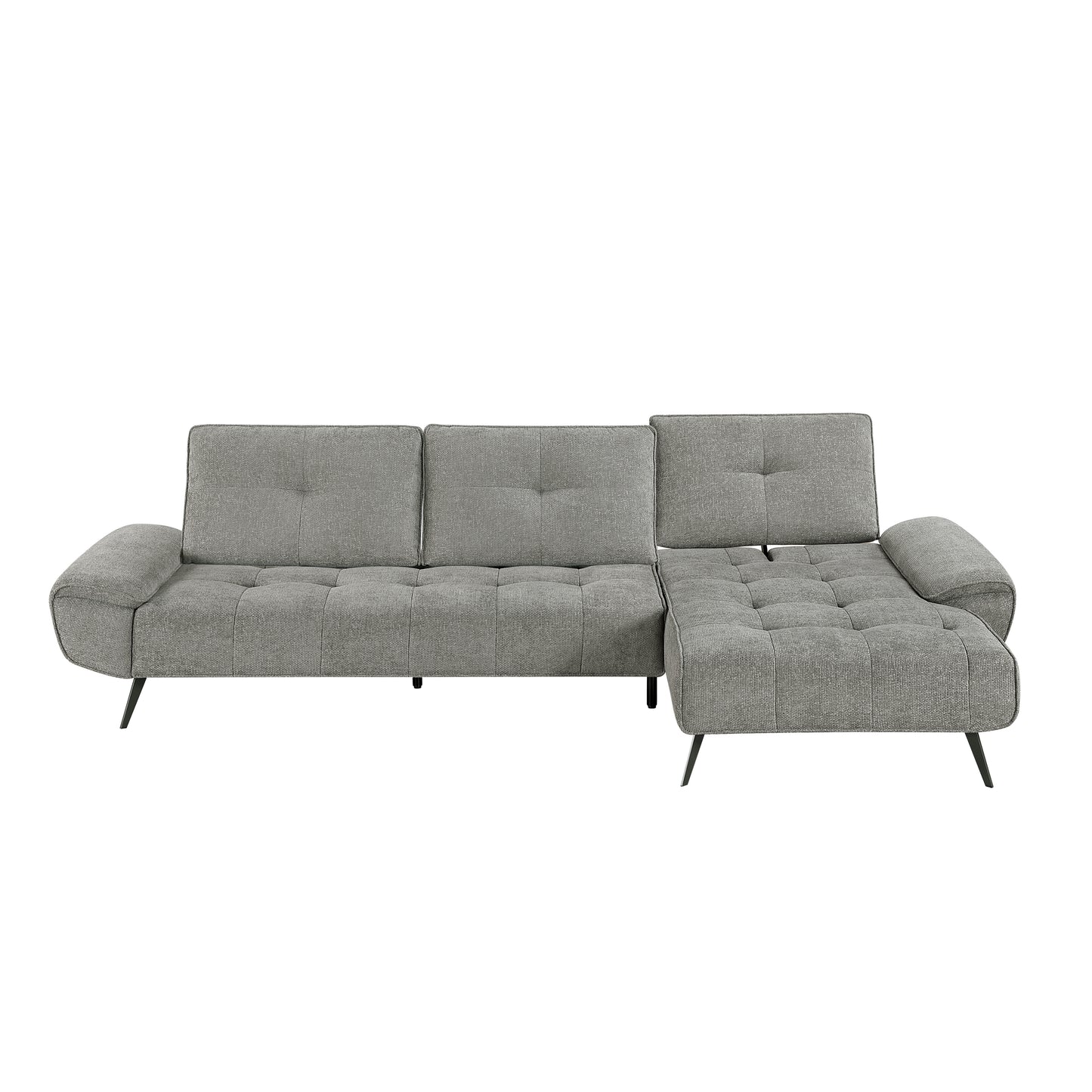 8400DVG*22LRC - (2)2-Piece Sectional with Right Chaise and Dual-position Backs for Adjustable Seat Depth