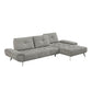 8400DVG*22LRC - (2)2-Piece Sectional with Right Chaise and Dual-position Backs for Adjustable Seat Depth