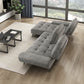 8400DVG*2LC2R - (2)2-Piece Sectional with Left Chaise and Dual-position Backs for Adjustable Seat Depth