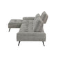8400DVG*2LC2R - (2)2-Piece Sectional with Left Chaise and Dual-position Backs for Adjustable Seat Depth