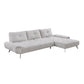 8400LTG*22LRC - (2)2-Piece Sectional with Right Chaise and Dual-position Backs for Adjustable Seat Depth