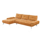 8400RNG*2LC2R - (2)2-Piece Sectional with Left Chaise and Dual-position Backs for Adjustable Seat Depth
