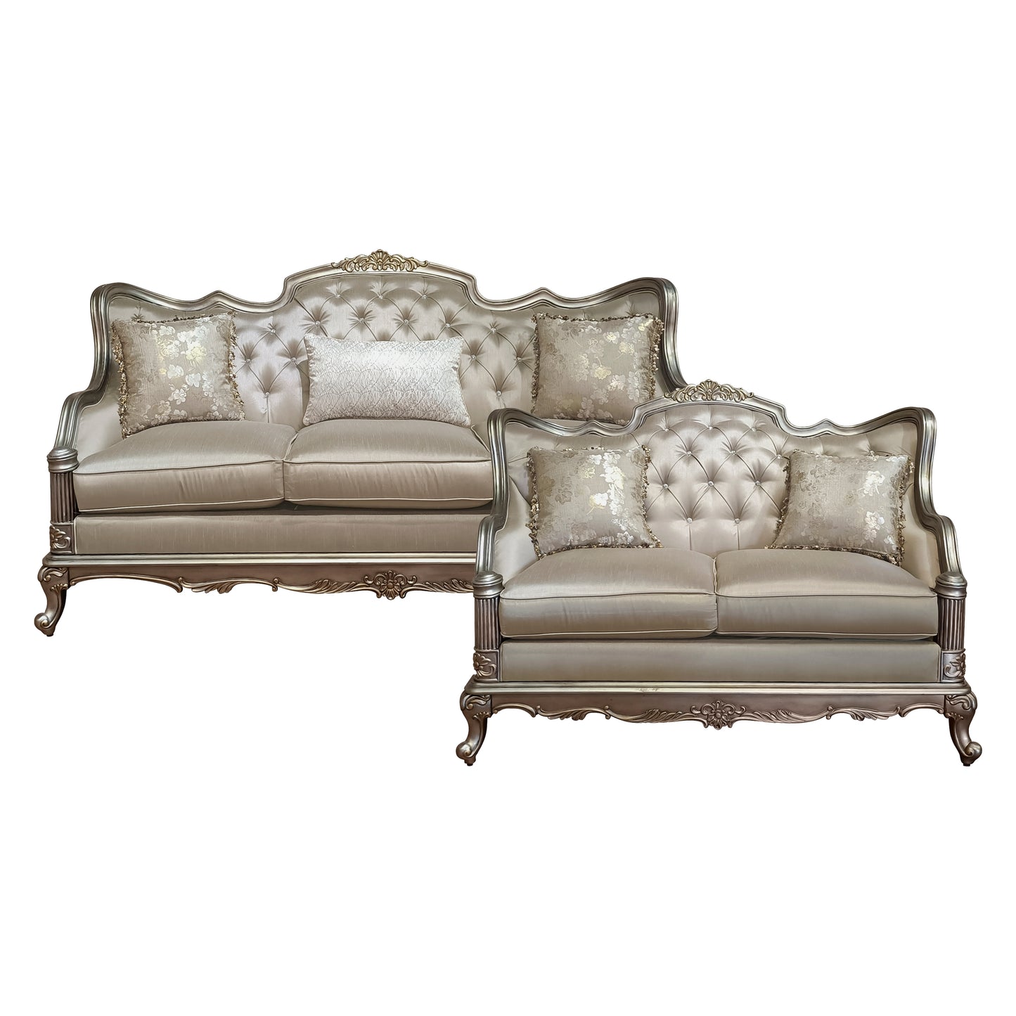 8412*2 - 2pc Set: Sofa, Love