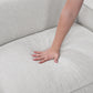 8414GRY-*5LRRRPWH - (5)5-Piece Modular Power Reclining Sectional with Power Headrests