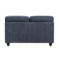8416BU*2 - 2pc Set: Sofa, Love