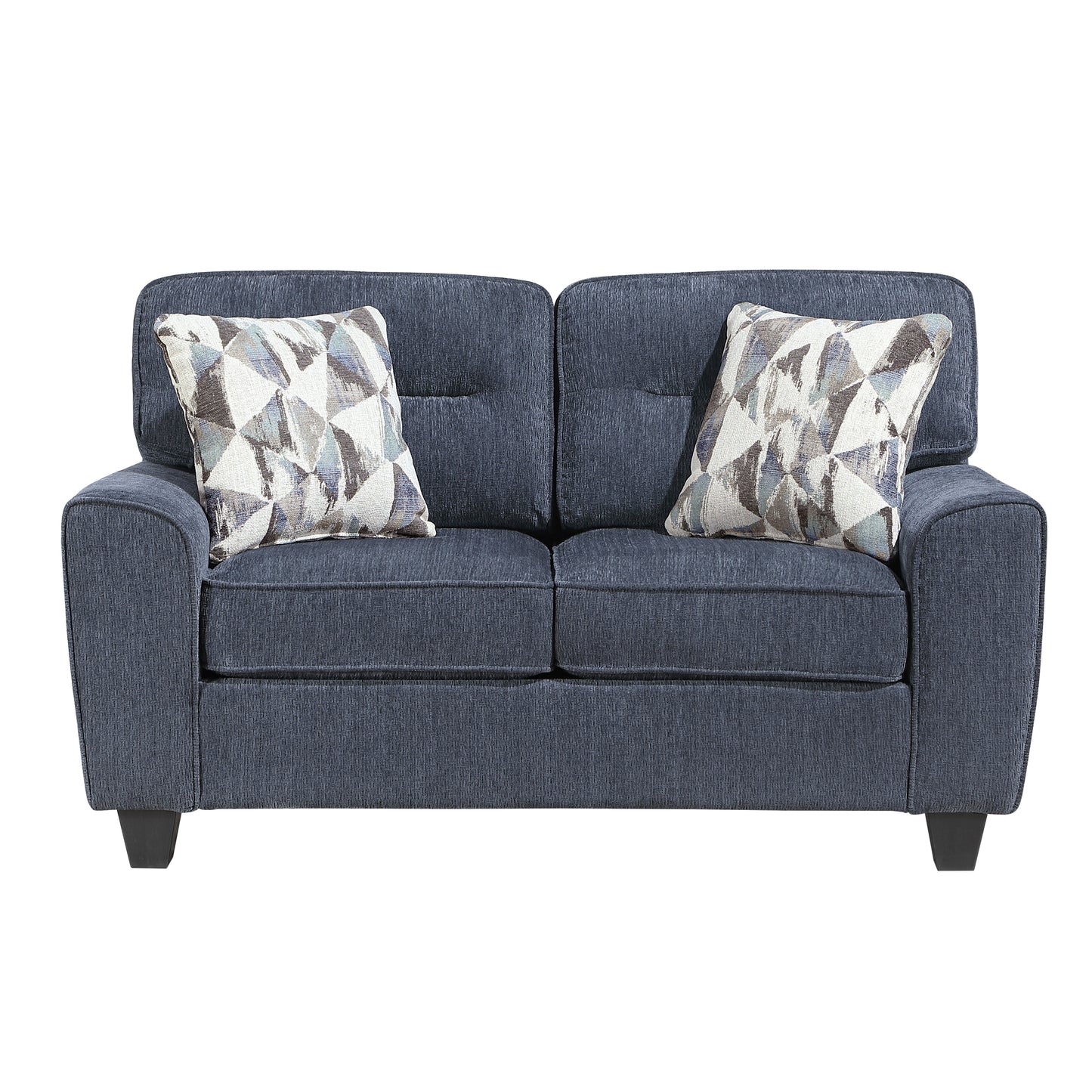 8416BU*2 - 2pc Set: Sofa, Love