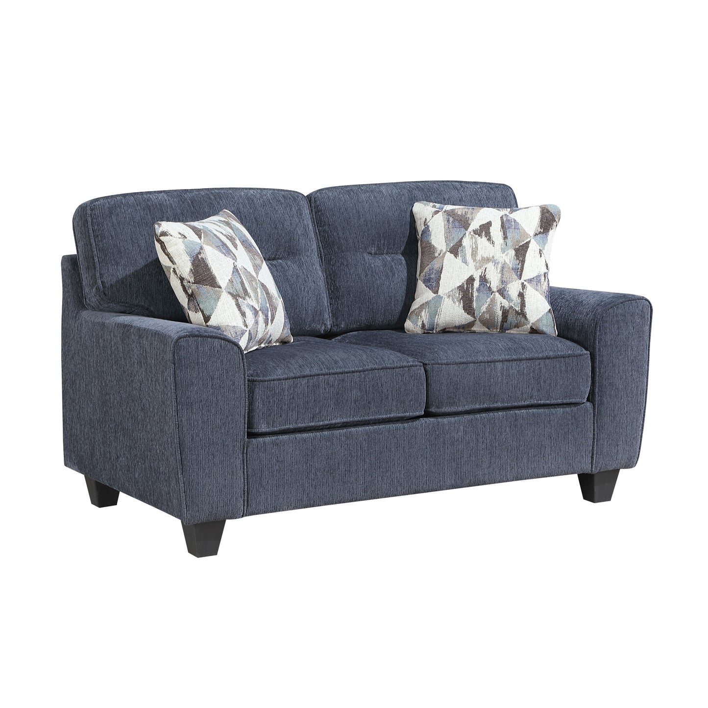 8416BU*2 - 2pc Set: Sofa, Love