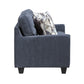 8416BU*2 - 2pc Set: Sofa, Love