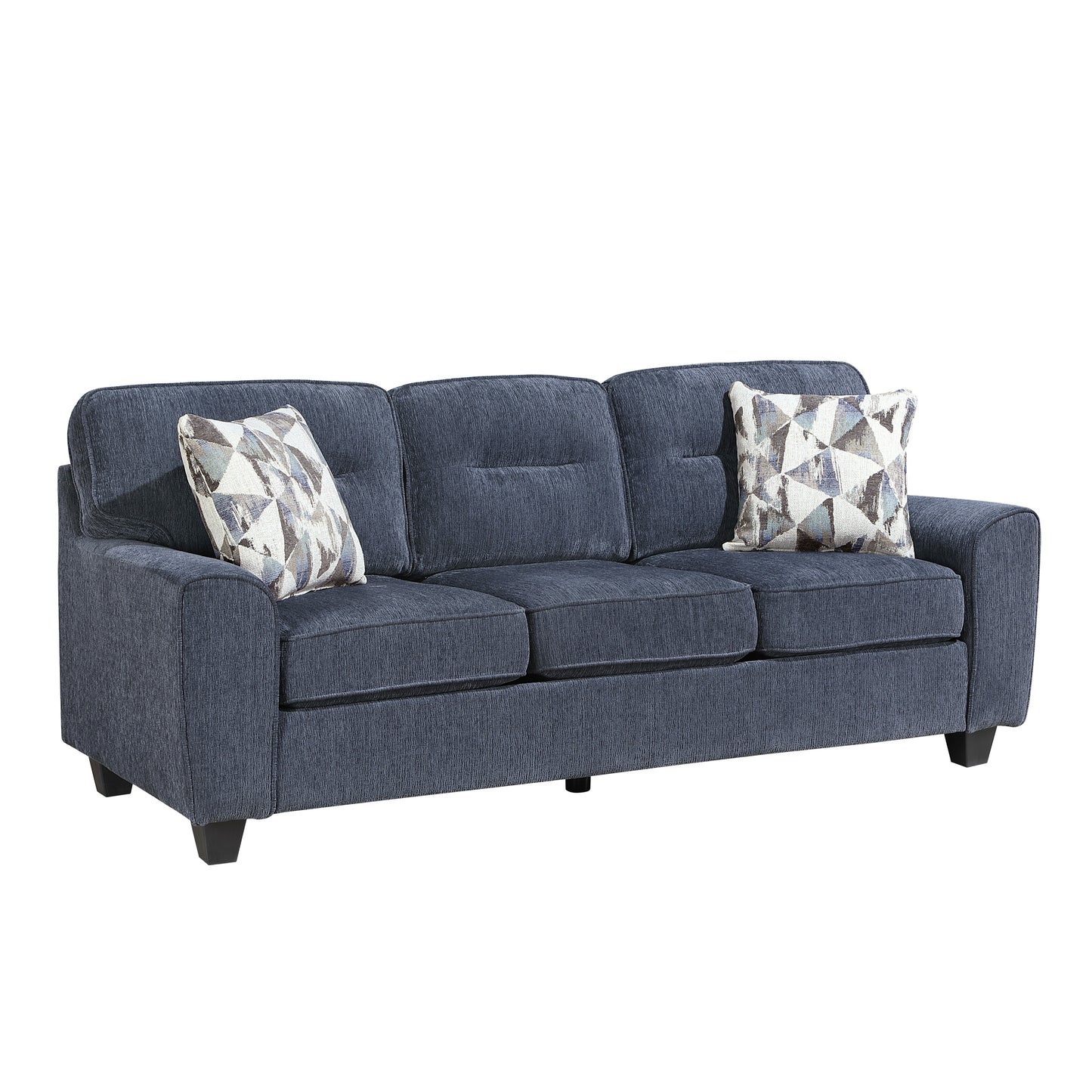8416BU*2 - 2pc Set: Sofa, Love