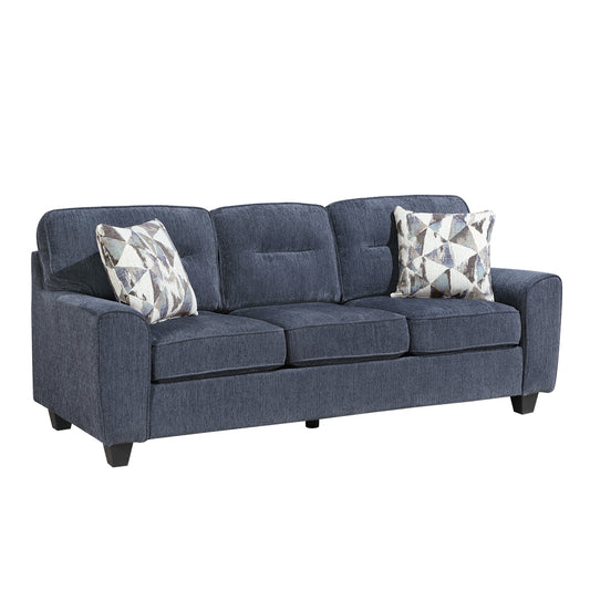 8416BU*2 - 2pc Set: Sofa, Love