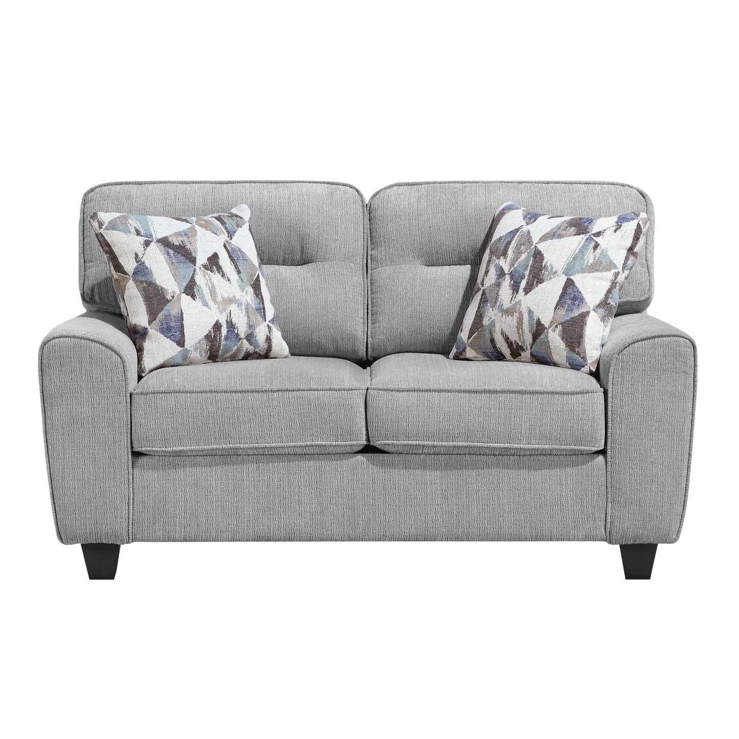 8416GY*2 - 2pc Set: Sofa, Love