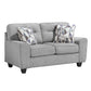 8416GY*2 - 2pc Set: Sofa, Love