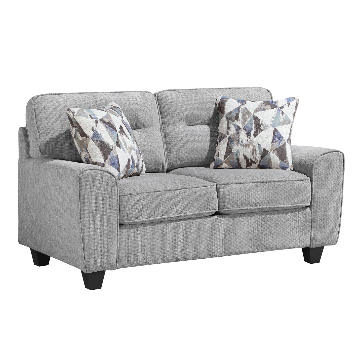 8416GY*2 - 2pc Set: Sofa, Love