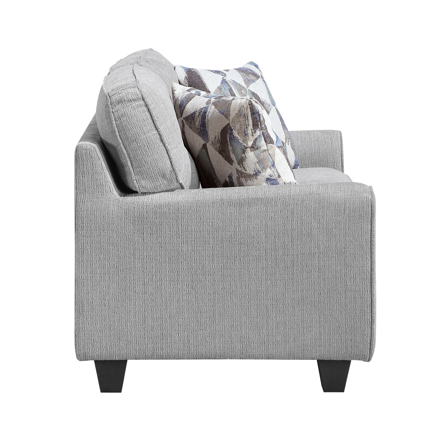8416GY*2 - 2pc Set: Sofa, Love