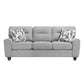 8416GY*2 - 2pc Set: Sofa, Love