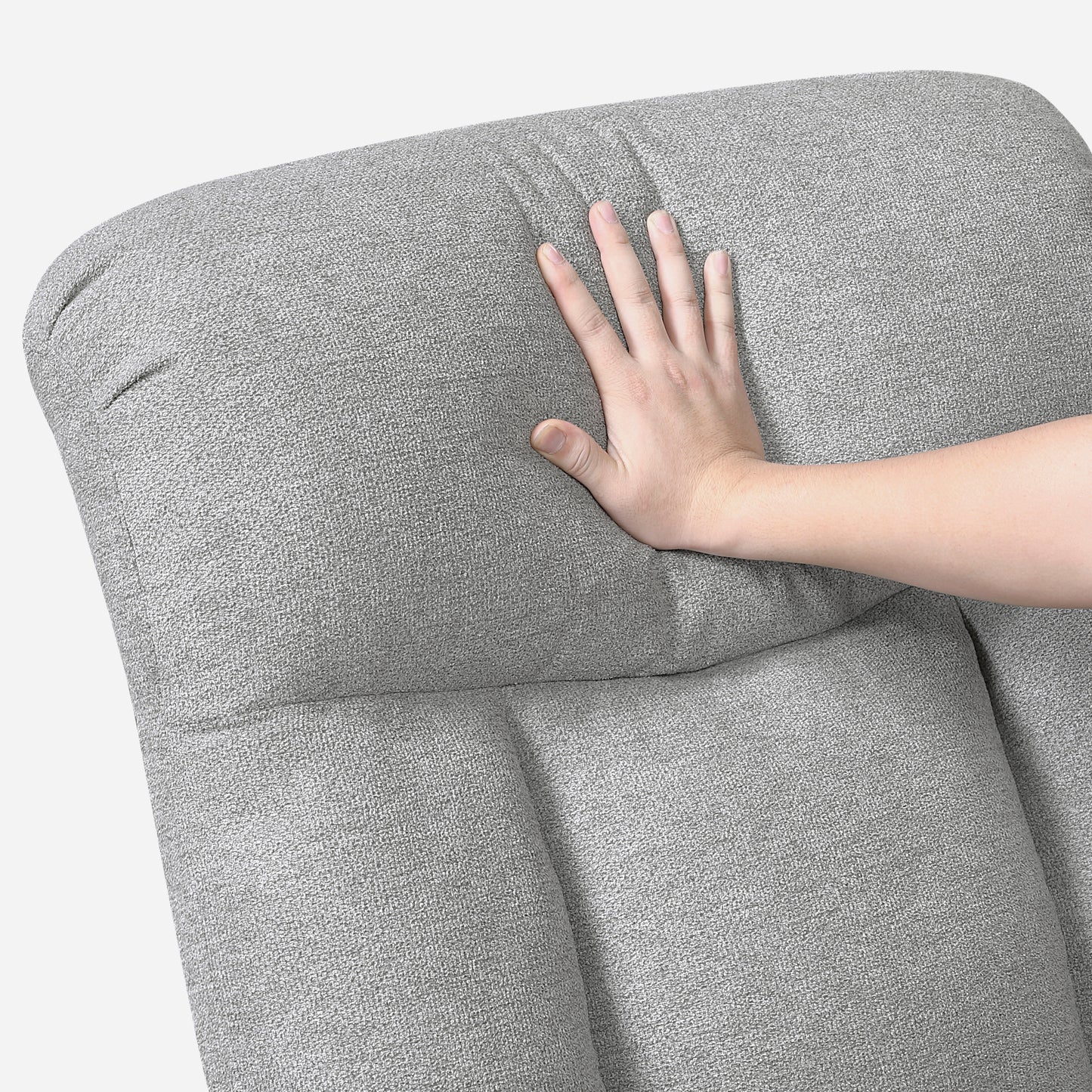 8440GRY-2 - Double Reclining Love Seat