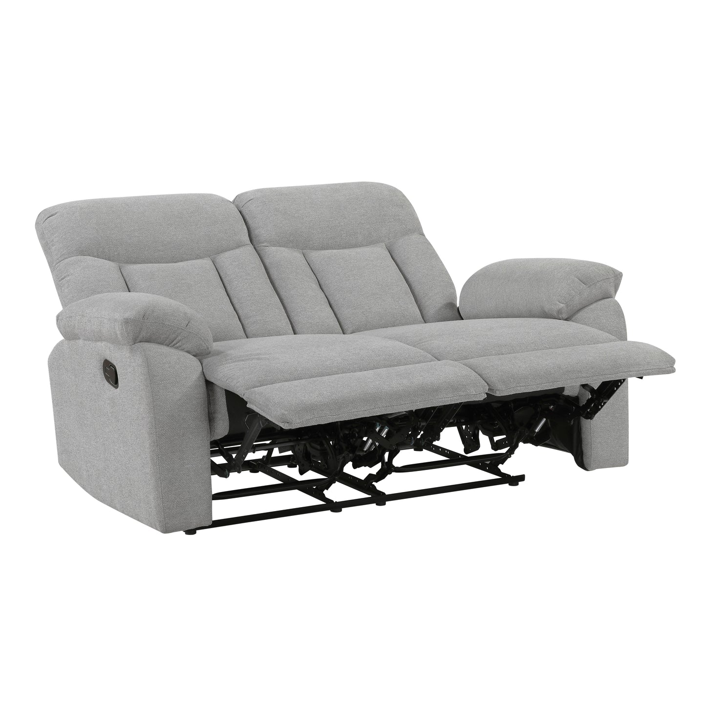 8440GRY-2 - Double Reclining Love Seat