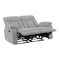 8440GRY*2 - 2pc Set: Sofa, Love