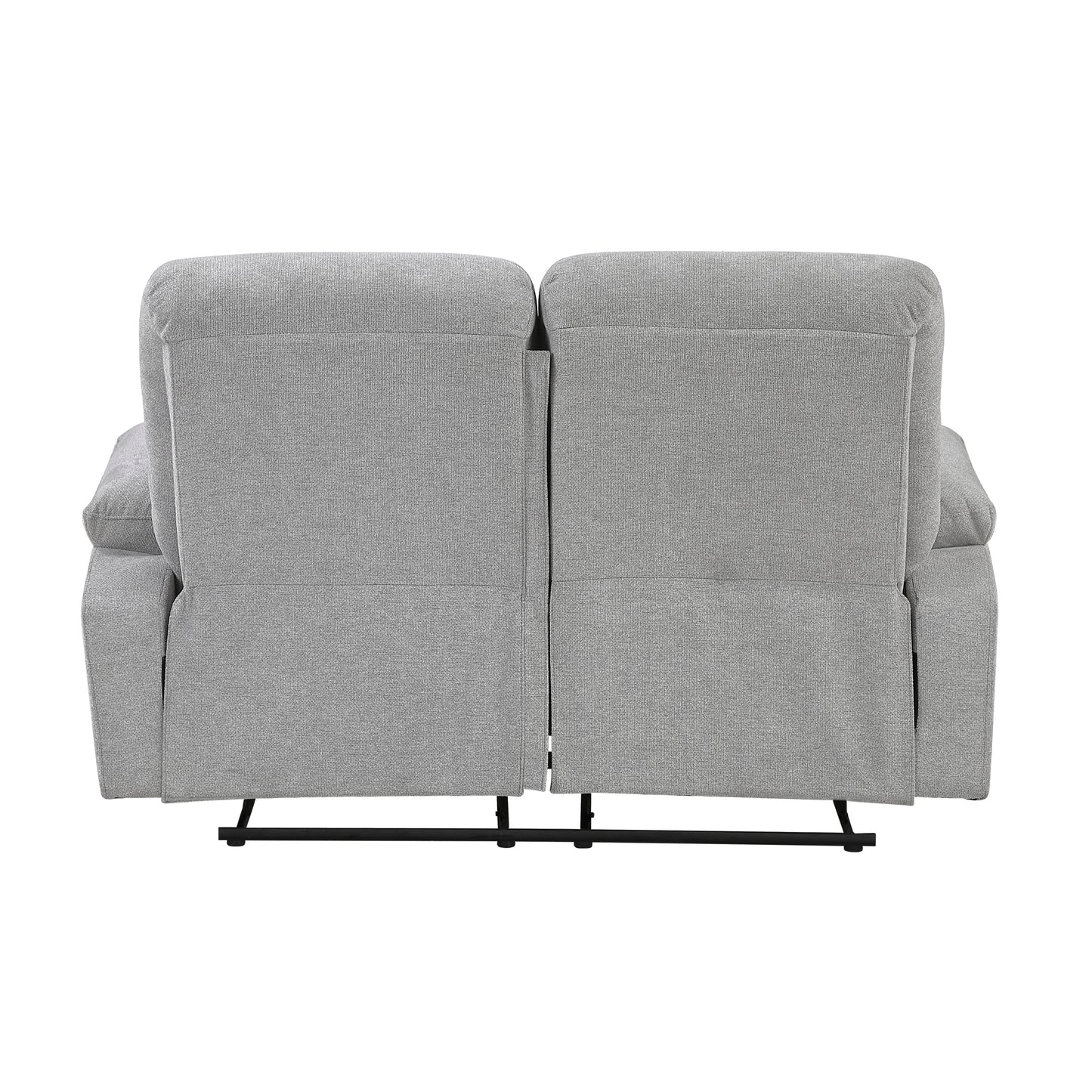 8440GRY-2 - Double Reclining Love Seat