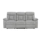 8440GRY*2 - 2pc Set: Sofa, Love