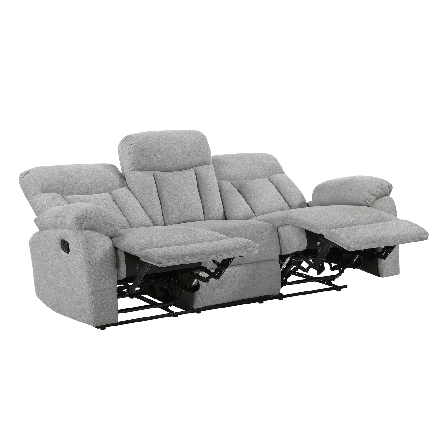 8440GRY*2 - 2pc Set: Sofa, Love