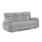 8440GRY*2 - 2pc Set: Sofa, Love