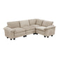 8450PWT*43ACCR - (5)4-Piece Modular Sectional