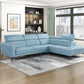 8456BUE*22LRC - (2)2-Piece Sectional with Right Side Chaise