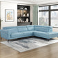 8456BUE*22LRC - (2)2-Piece Sectional with Right Side Chaise
