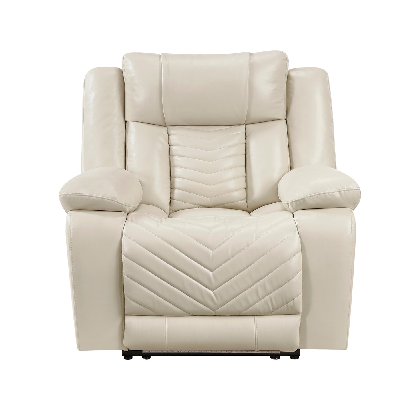8457BEG-1PW - Power Reclining Chair with LED and Charging Ports
