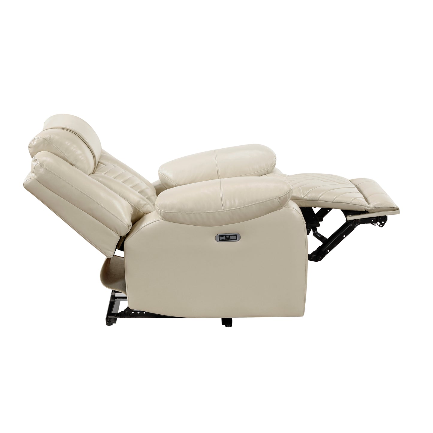 8457BEG-1PW - Power Reclining Chair with LED and Charging Ports