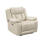 8457BEG-1PW - Power Reclining Chair with LED and Charging Ports
