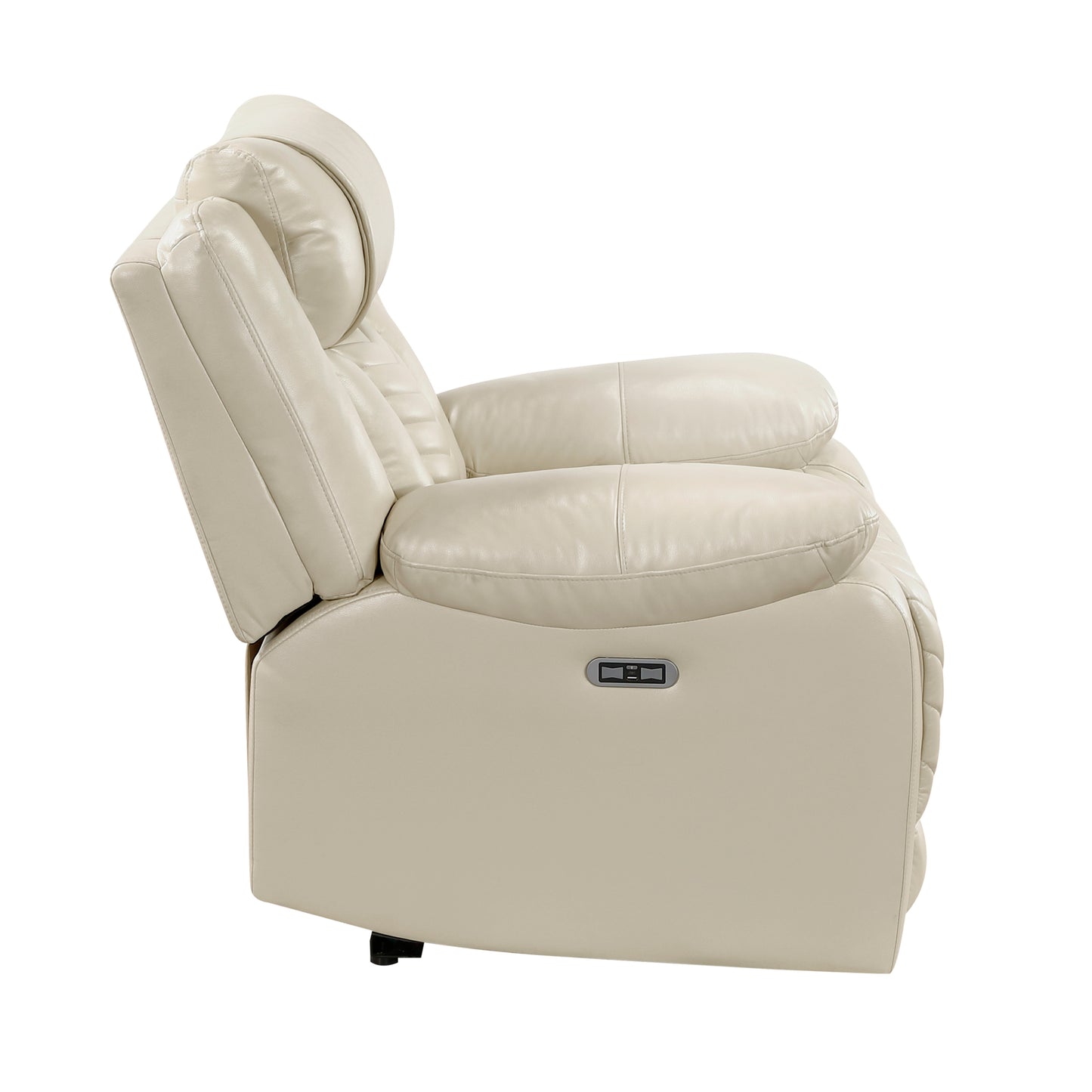 8457BEG-1PW - Power Reclining Chair with LED and Charging Ports