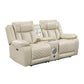 8457BEG*2PW - 2pc Set: Sofa, Love (Power)