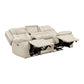 8457BEG*2PW - 2pc Set: Sofa, Love (Power)