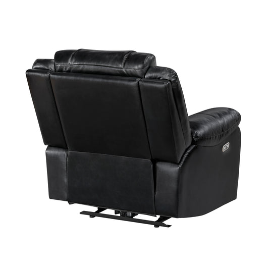 8457BLK-1PW - Power Reclining Chair with LED and Charging Ports