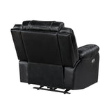 8457BLK-1PW - Power Reclining Chair with LED and Charging Ports