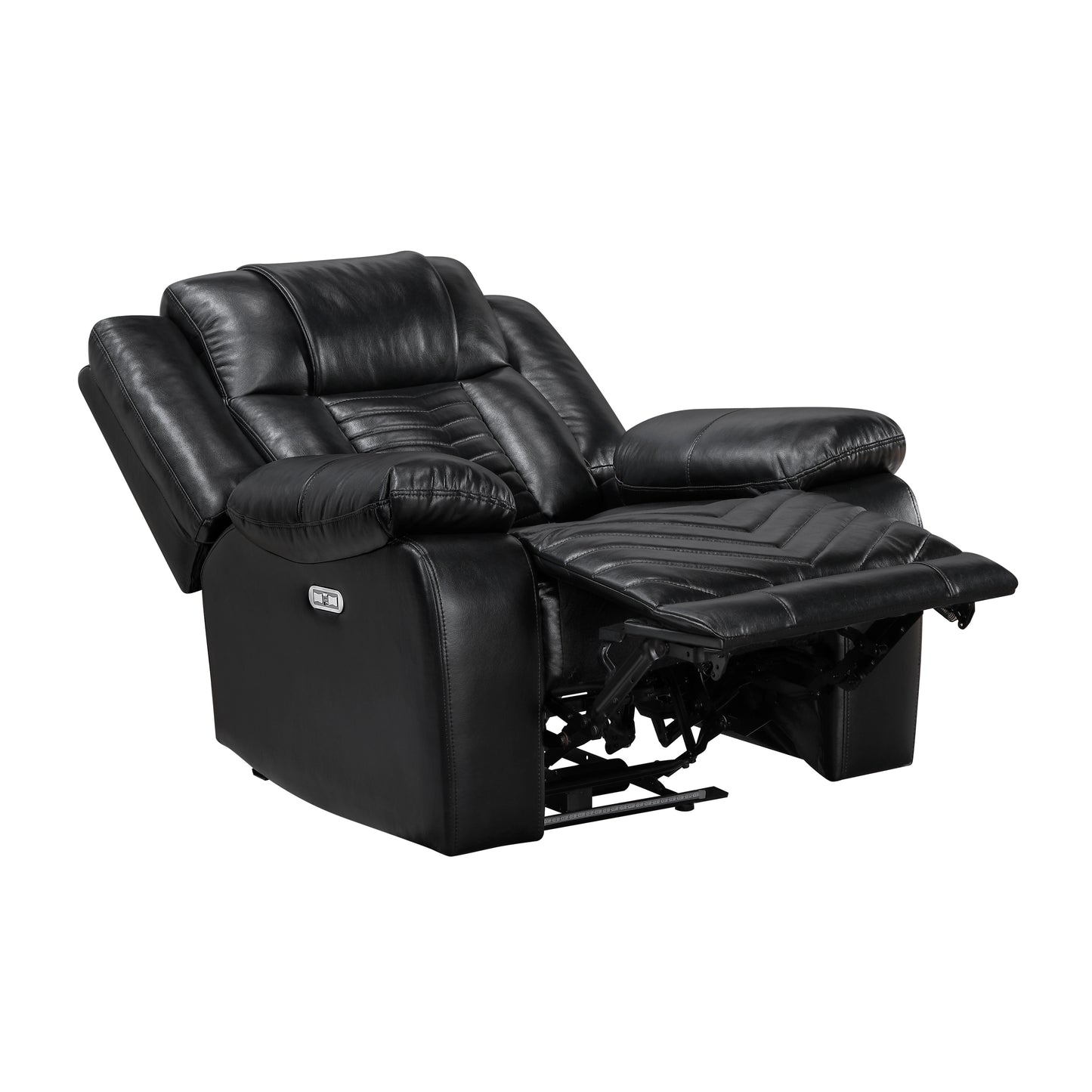 8457BLK-1PW - Power Reclining Chair with LED and Charging Ports