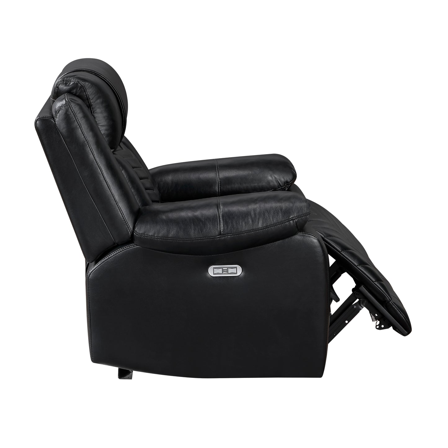 8457BLK-1PW - Power Reclining Chair with LED and Charging Ports