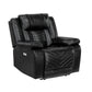 8457BLK-1PW - Power Reclining Chair with LED and Charging Ports