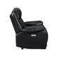 8457BLK-1PW - Power Reclining Chair with LED and Charging Ports