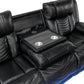 8457BLK*2PW - 2pc Set: Sofa, Love (Power)