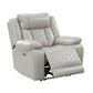 8457GRY-1PW - Power Reclining Chair with LED and Charging Ports